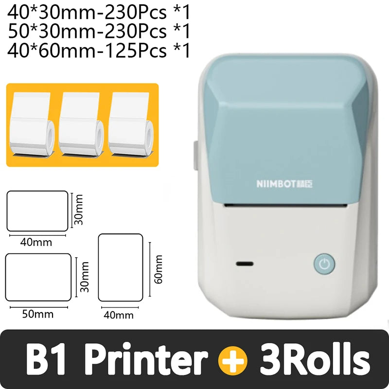 Mini imprimante d'étiquettes portable NiimBOT