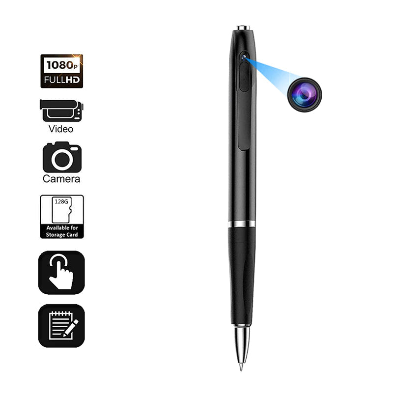 Camera Discret Penspy pro - Stylo caméra ultra-discret + carte SD 32 Go – Casanimo