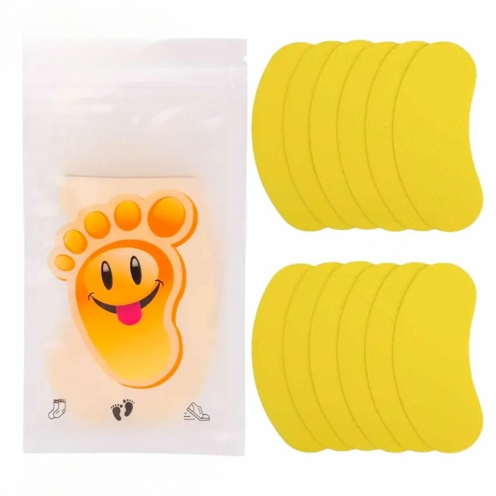 Pack of 48 Adhesive Odor-Absorbing Shoe Patches