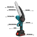 Rechargeable electric mini chainsaw - Free delivery