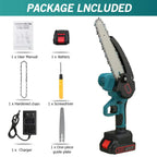 Rechargeable electric mini chainsaw - Free delivery