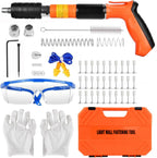 Pistolet à clous PUISSANT béton 5 vitesses en acier - kit complet + 220 clous