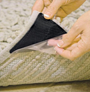 Lot de 8 triangles antidérapants réutilisables pour tapis