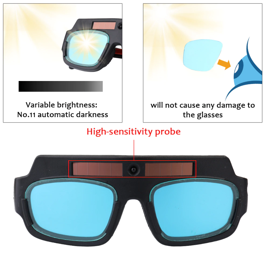 Lunettes de Soudage Auto-obscurcissantes