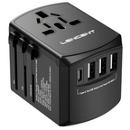 Adaptateur universel de voyage - EU, UK, USA & AU