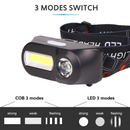 Lampe frontale double LED