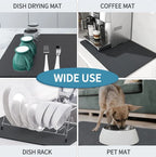Tapis absorbant antidérapant séchage rapide