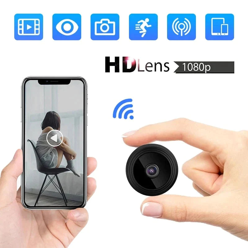 Mini caméra de surveillance magnétique