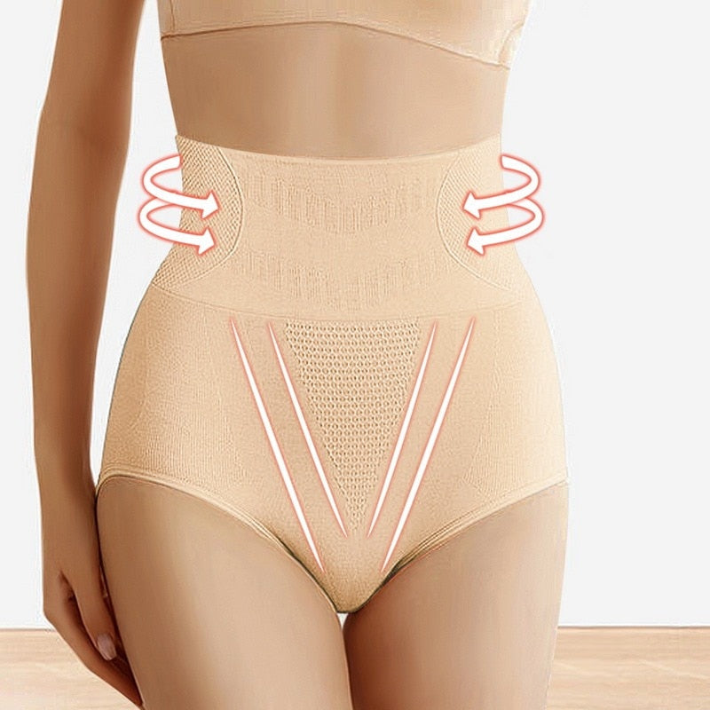 Paquete de 3 Bragas Push Up Vientre Plano