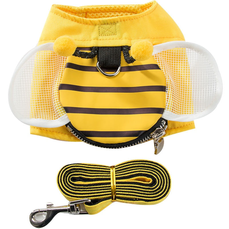 Harnais chat abeille
