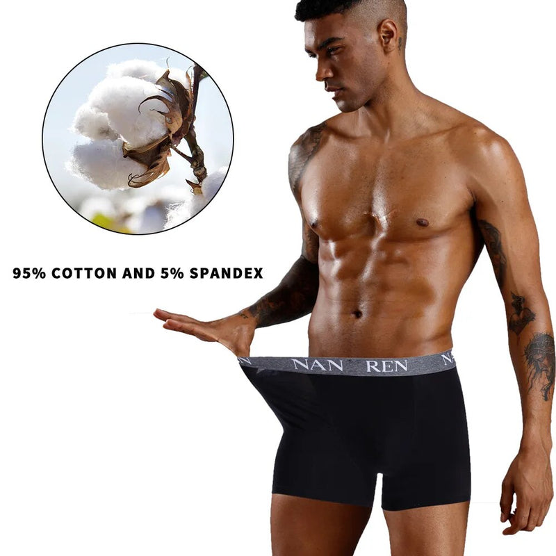 Lot de 8 boxers confortables en Coton respirant