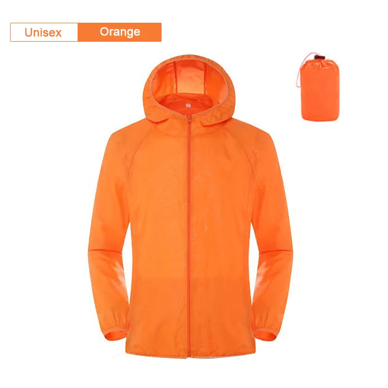 Chaqueta impermeable unisex Ligera y ultratranspirable
