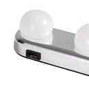 Applique LED ventouse pour miroir