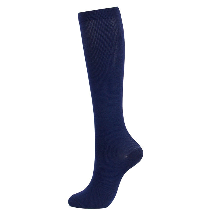 Lot de 2 Paires de Chaussettes de Compression Anti Varices