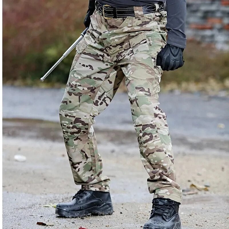 Pantalón militar impermeable para hombre