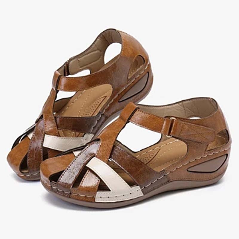 Sandales vintage d'été à plateforme