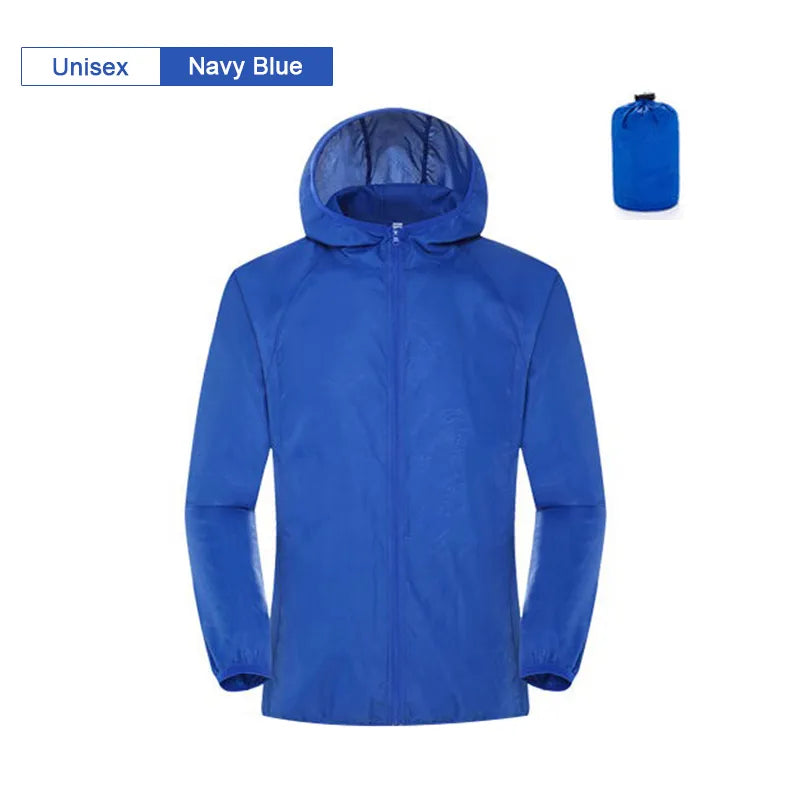 Chaqueta impermeable unisex Ligera y ultratranspirable