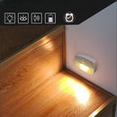 4 x SPOTS LED sans-fil - detecteur de mouvement