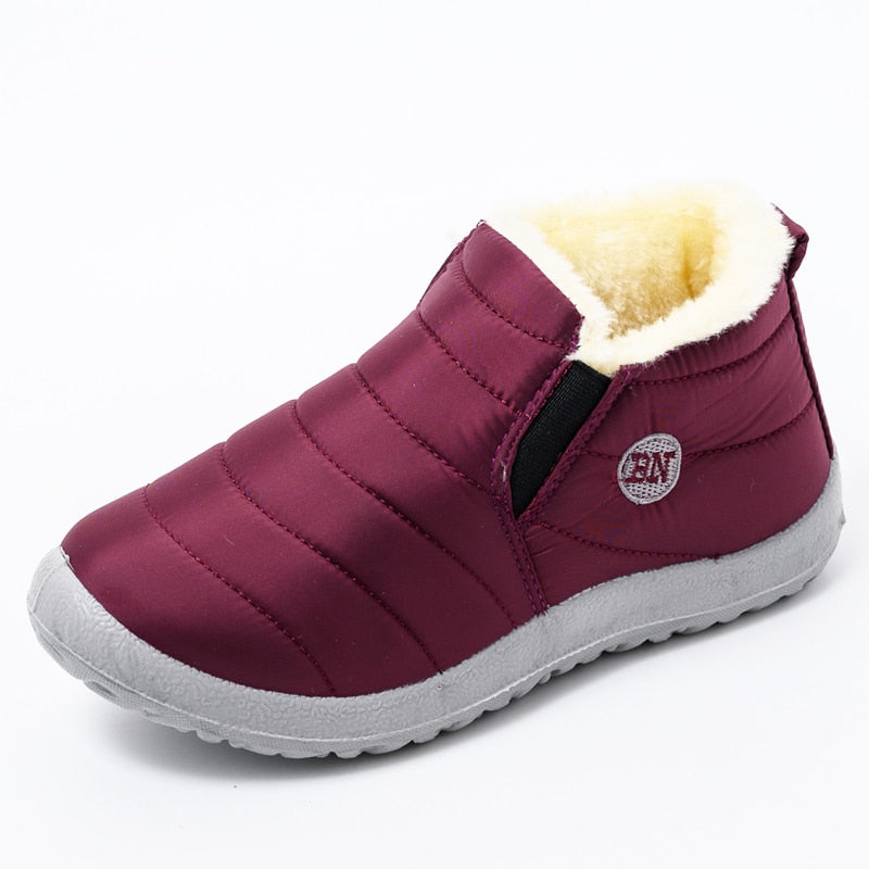 Zapatillas de invierno antideslizantes e impermeables