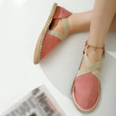 Espadrille en toile et à élastique