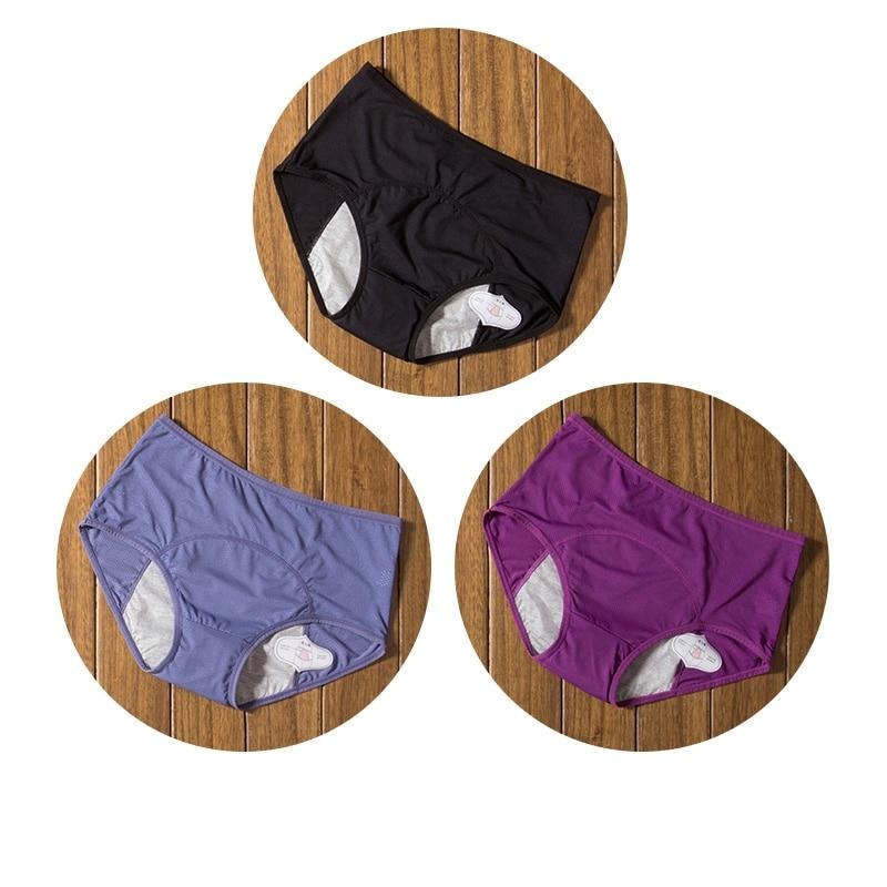 Braguitas Menstruales Antifugas (Pack de 3)