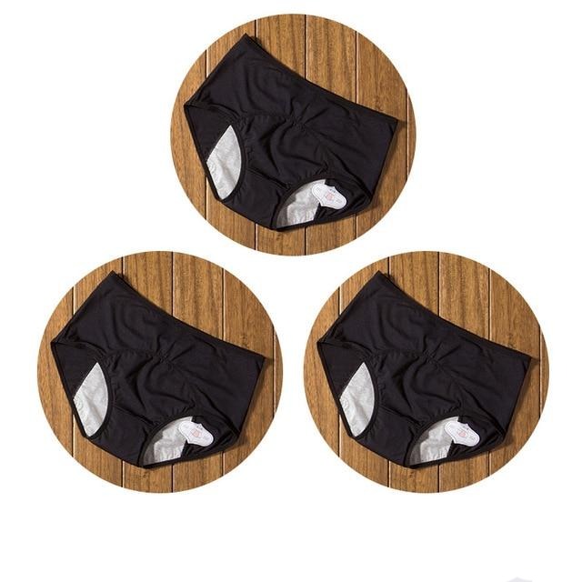 Braguitas Menstruales Antifugas (Pack de 3)