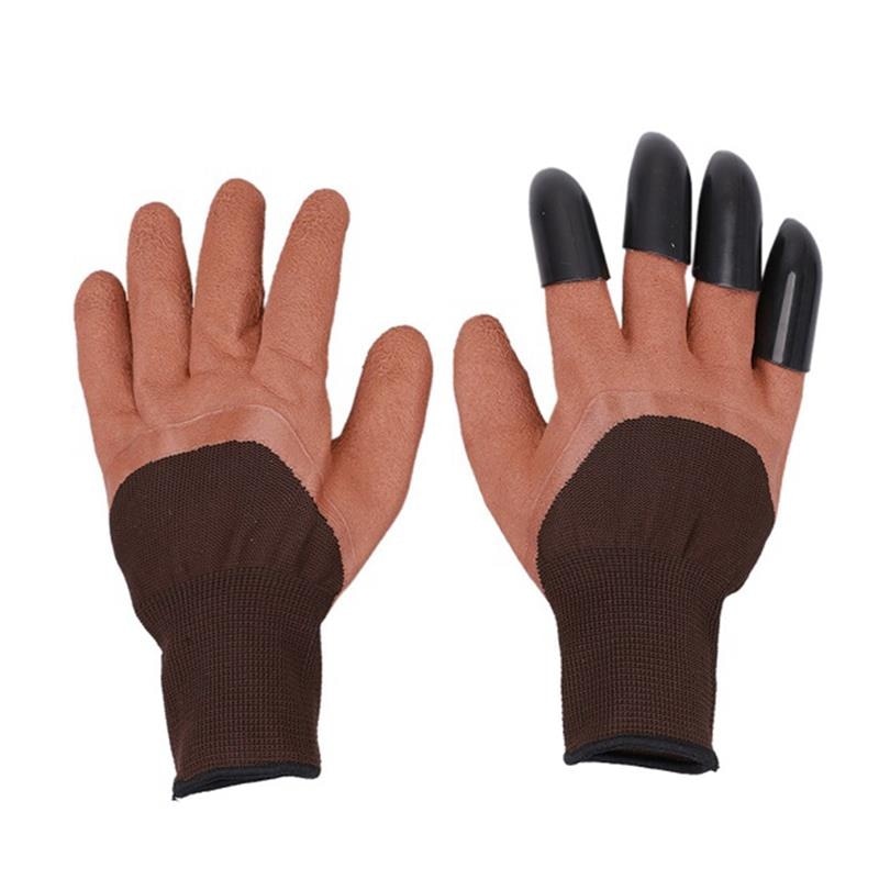 Gants de jardinage avec griffes