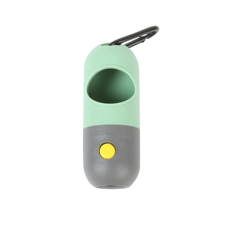 Poop Bag Dispenser with Flashlight