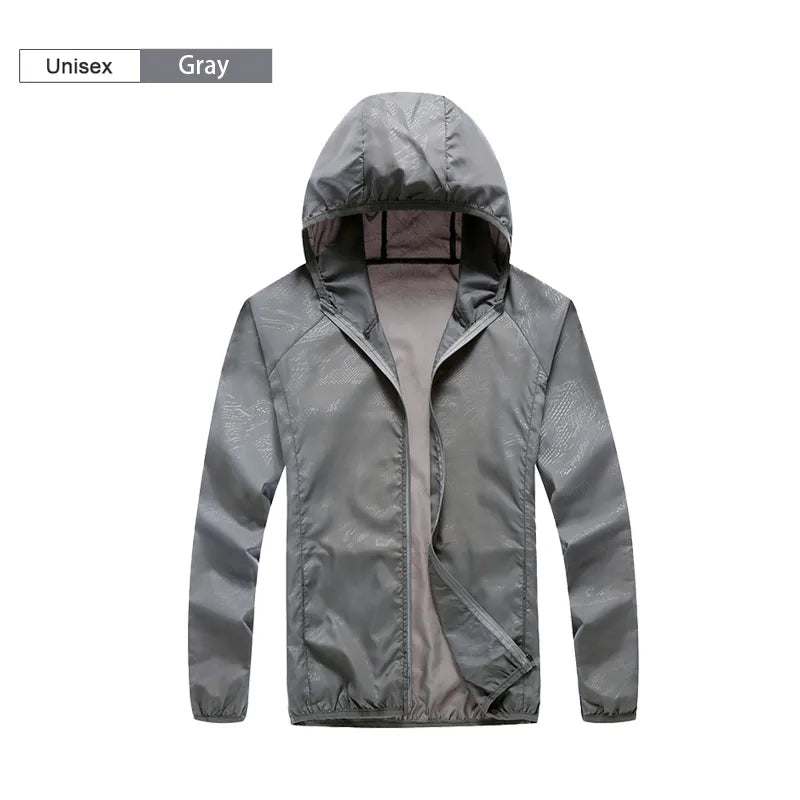 Chaqueta impermeable unisex Ligera y ultratranspirable