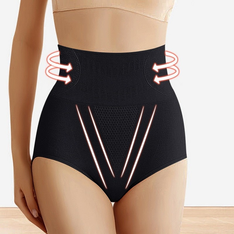Paquete de 3 Bragas Push Up Vientre Plano