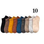 Chaussettes d'été en Fibre de Bambou - Lots de 10 Paires