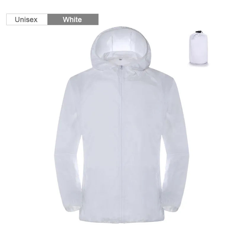 Chaqueta impermeable unisex Ligera y ultratranspirable