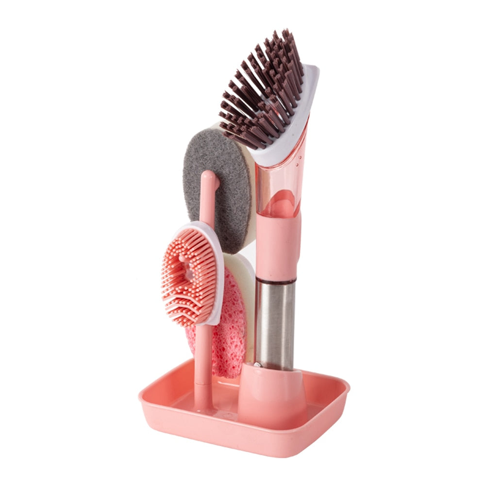 Ensemble de brosses à vaisselle 4 en 1