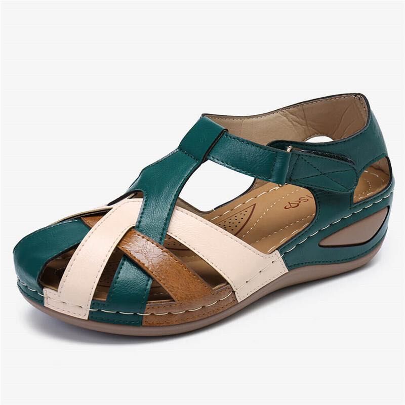 Sandales vintage d'été à plateforme