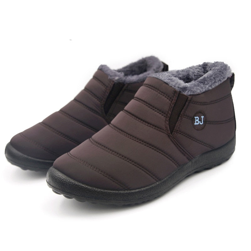 Zapatillas de invierno antideslizantes e impermeables