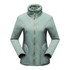 Polaire zip réversible pour femme