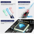 Nettoyeur 2 en 1 Oreilles & Nasal Connecté Intelligent
