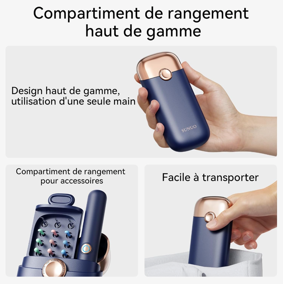 Nettoyeur 2 en 1 Oreilles & Nasal Connecté Intelligent