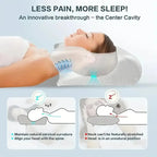 Oreiller papillon pour cervicales