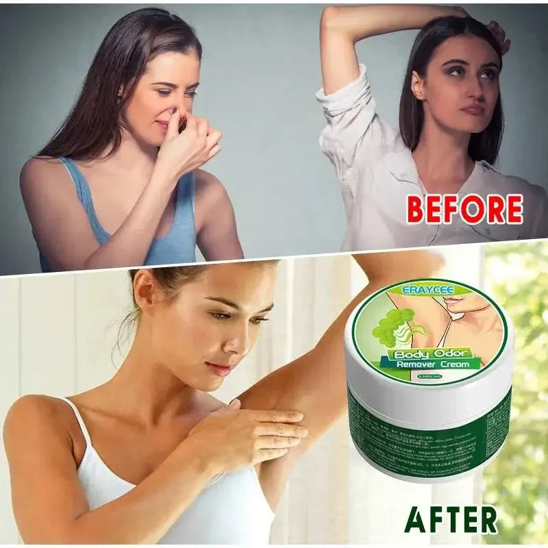Crème Déodorante Anti-Transpirante Corporelle Fraîcheur Longue Durée – 2 ACHETÉES = 1 OFFERTE