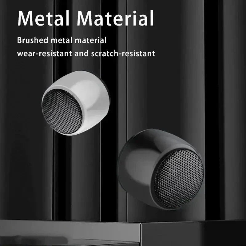 Mini enceinte Bluetooth M1 en métal — son stéréo surround, USB