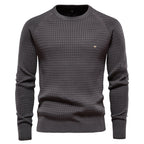Jersey de punto de cuello redondo para hombre