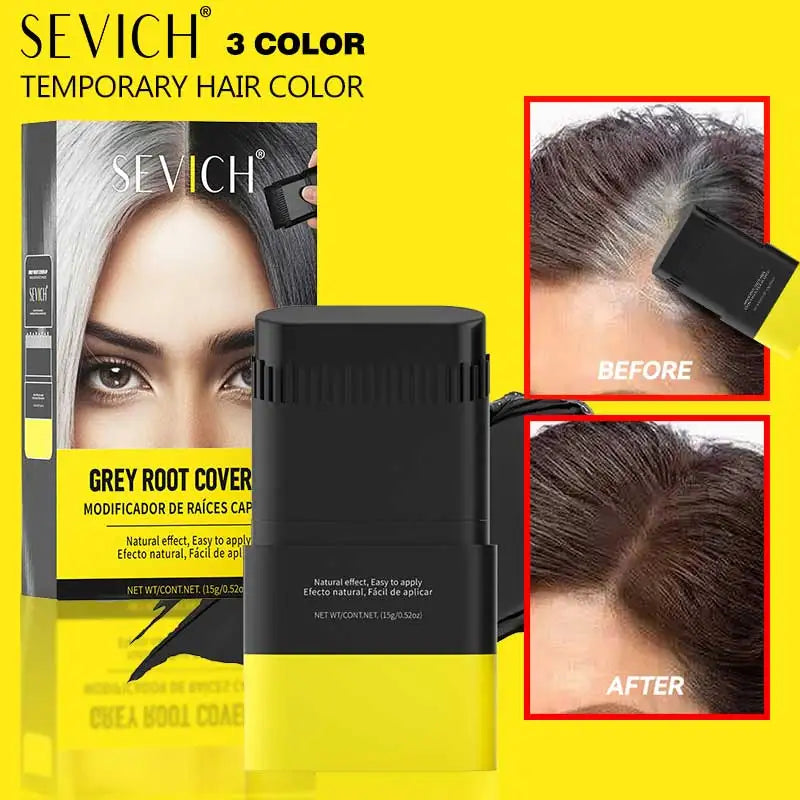 Stick Retouche Capillaire Anti-Cheveux Blancs & Racines - 1 ACHETÉ = 1 OFFERT