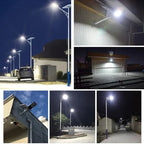Réverbère Solaire LED 200W avec Télécommande
