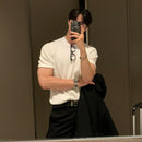 Polo côtelé rayé pour Homme - Collection 2023