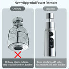Extension d'évier 360° de cuisine avec adaptateur universel - 2 Modes