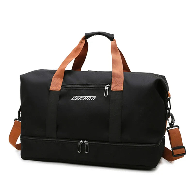 Bolsa de viaje de capacidad MÁXIMA - impermeable y multi-bolsillos