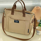Sac Cabas en Toile Grande Capacité – Multi-Poches Pratiques