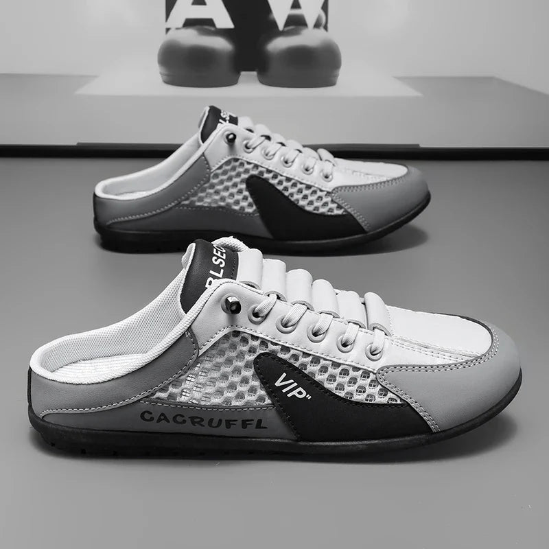 Mules Homme Décontractées Slip-On – Chaussures Confortables, Légères et Respirantes pour l'Été 2026
