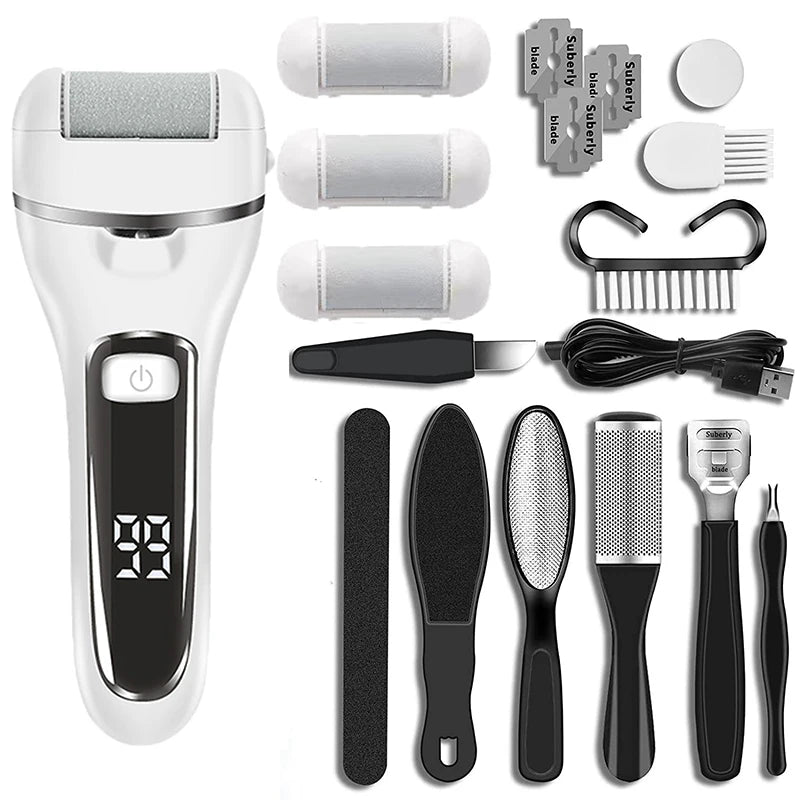 Kit Pedicura Eléctrica Pro – Cuidado Completo de los Pies